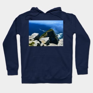 Fog over Cape Point, South Africa Hoodie